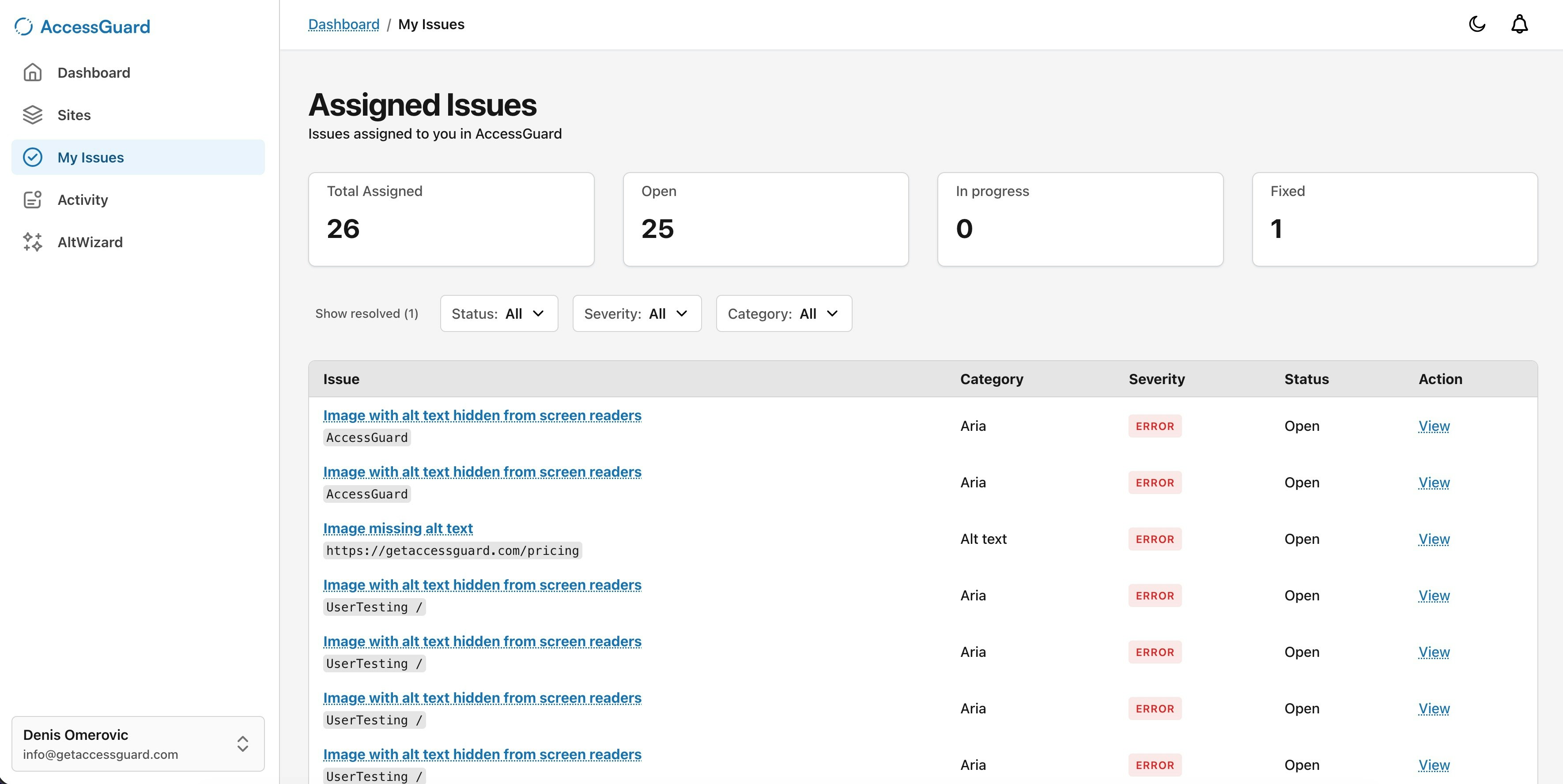 AccessGuard - Screenshot 5 showing product features and functionality