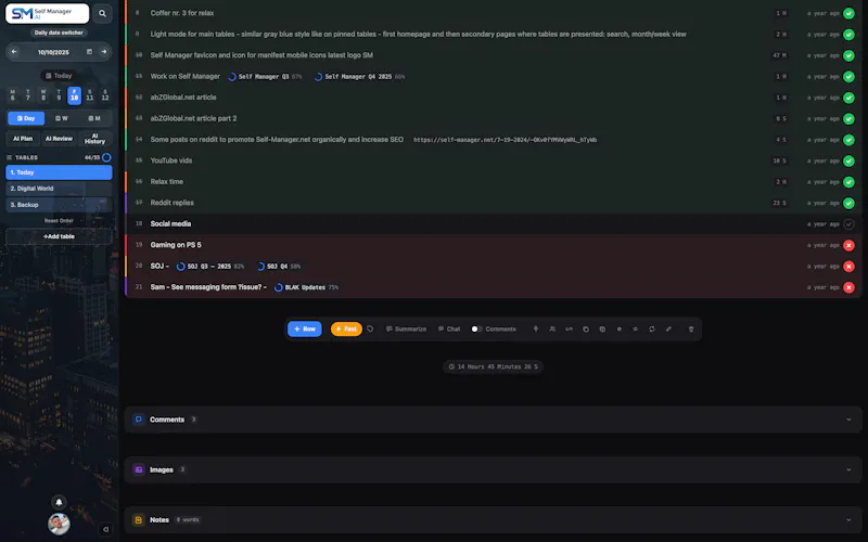 SelfManager.ai version 5.20.1 screenshot 3