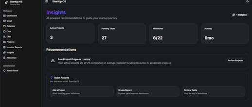StartUP OS gallery image