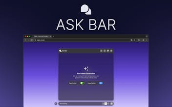 Ask Bar: AI Answers on Every Page gallery image