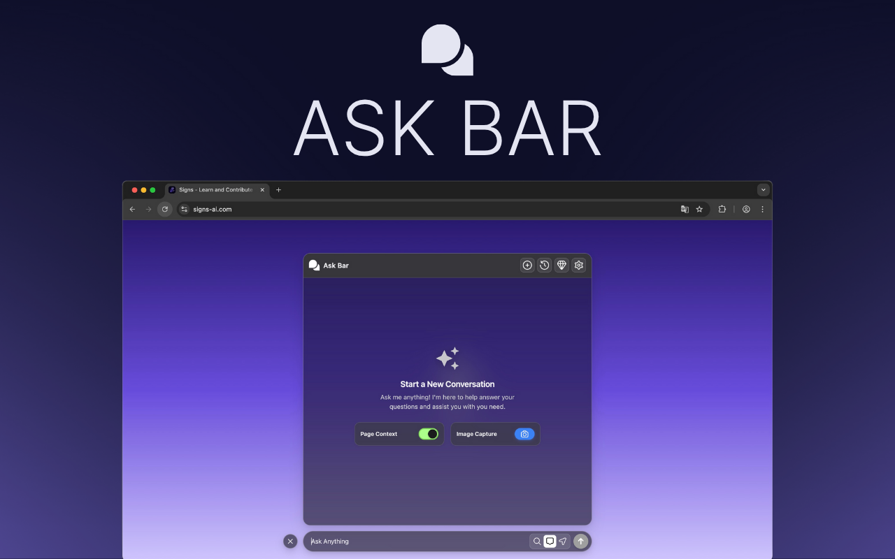 Ask Bar: AI Answers on Every Page
