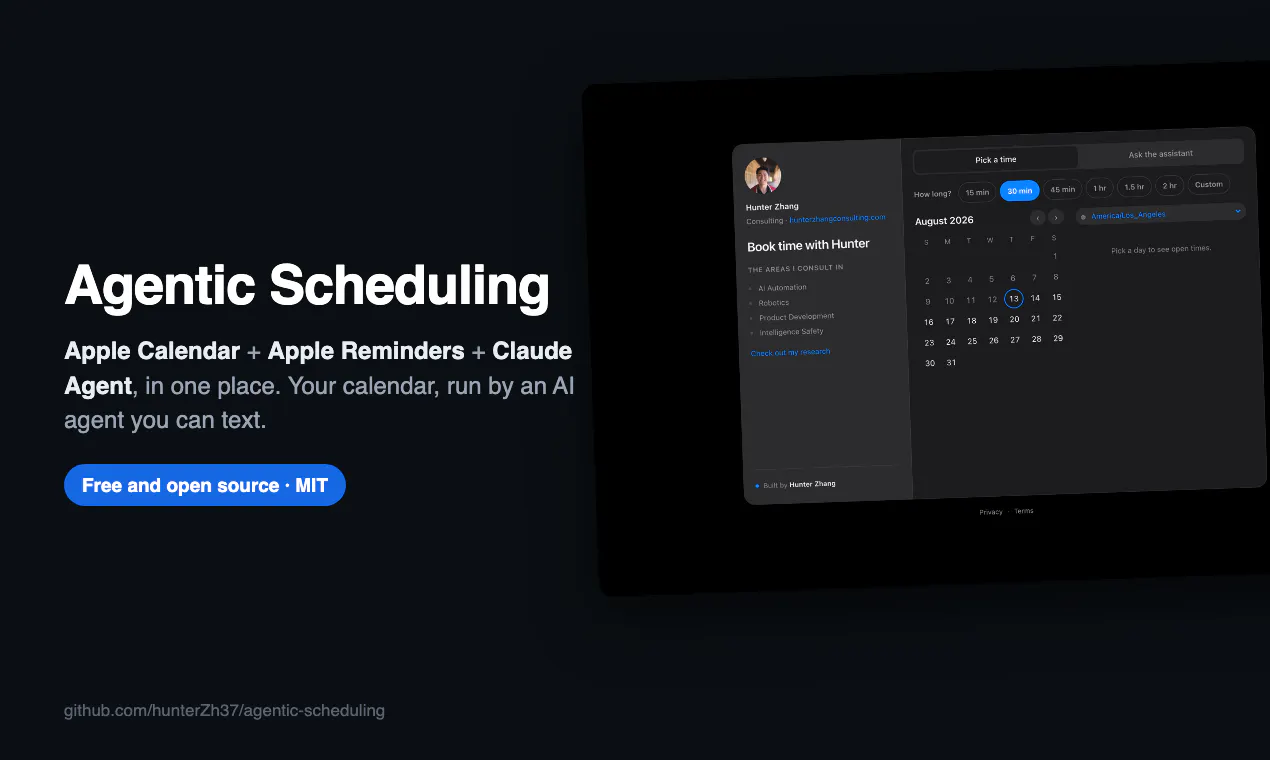 Agentic Scheduling gallery image