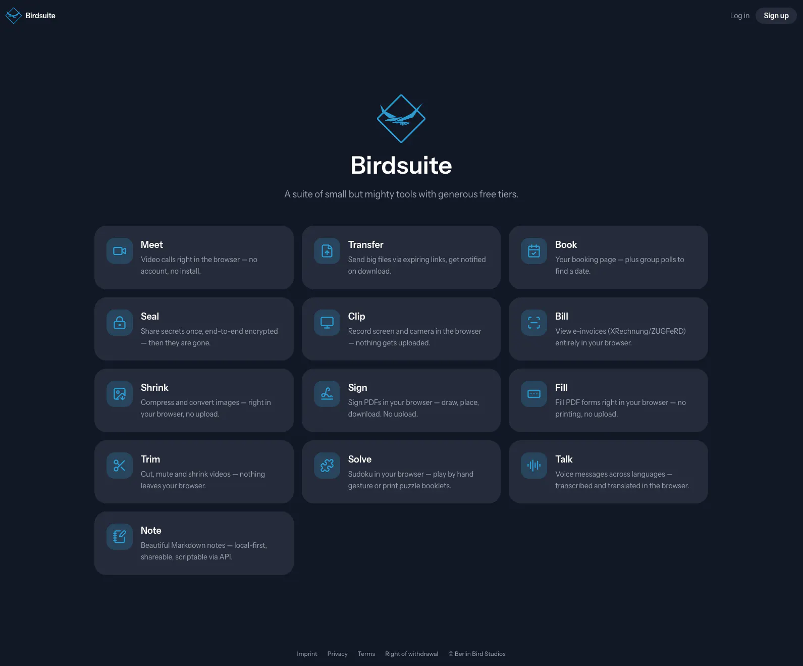 Birdsuite gallery image