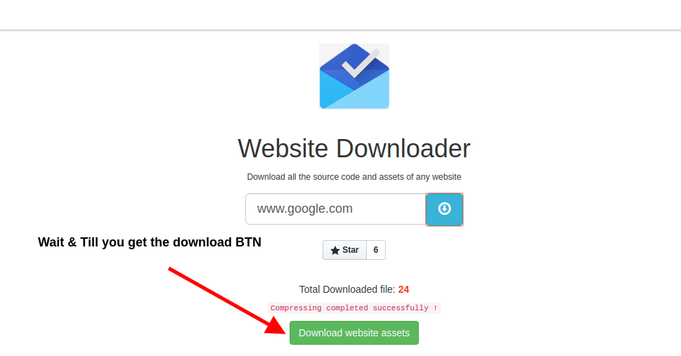 Website Dwloader - Take website offline gallery image