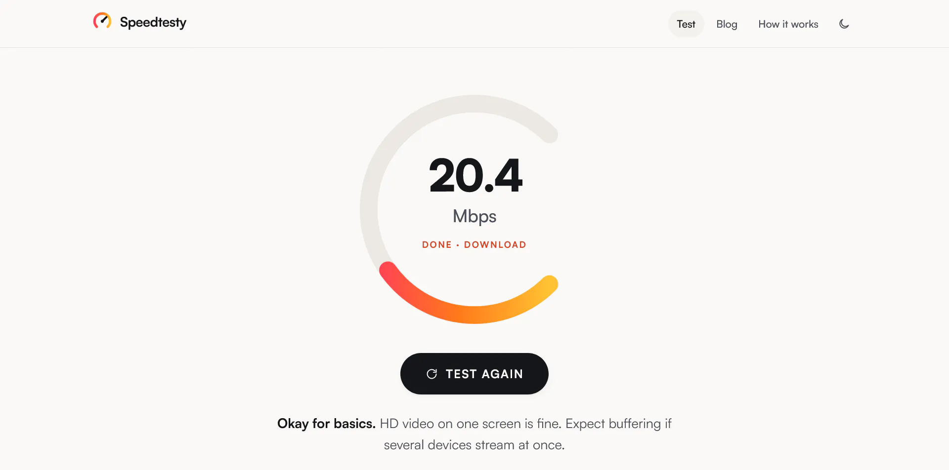 Speedtesty.com gallery image