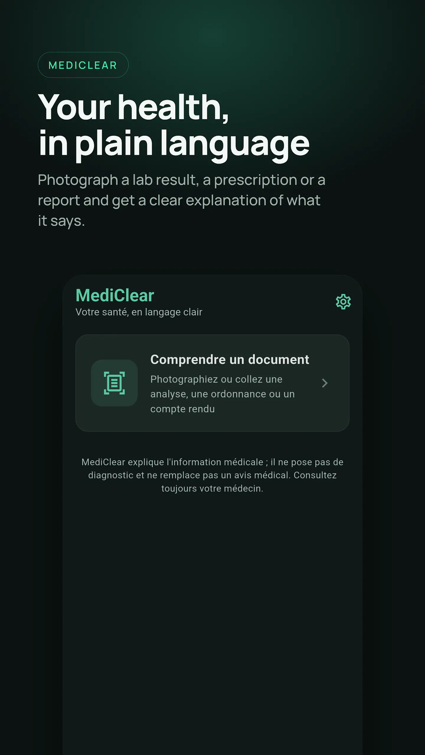 MediClear gallery image