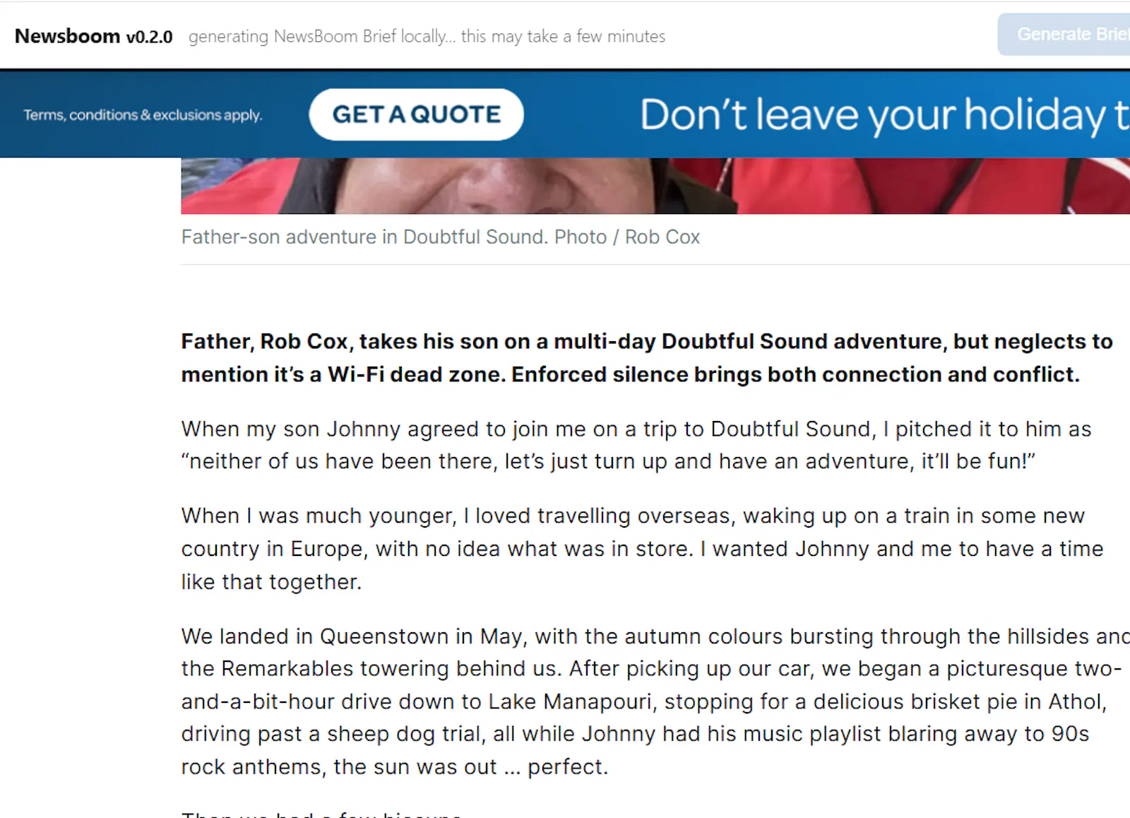 Newsboom screenshot 3