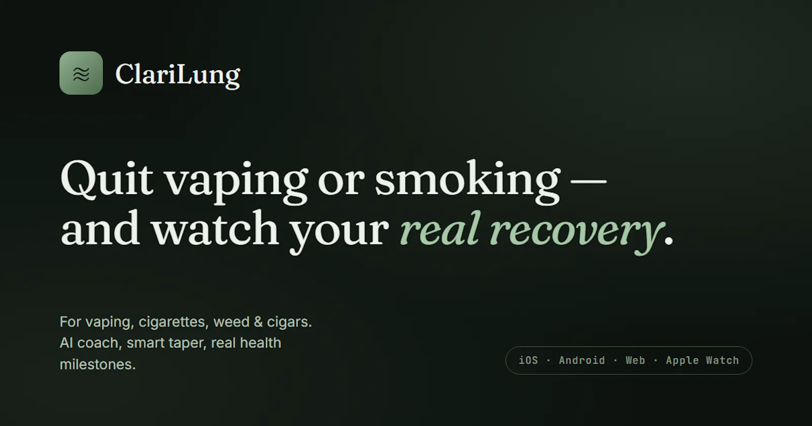 ClariLung screenshot 1