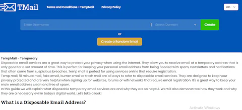 Temp Mail gallery image