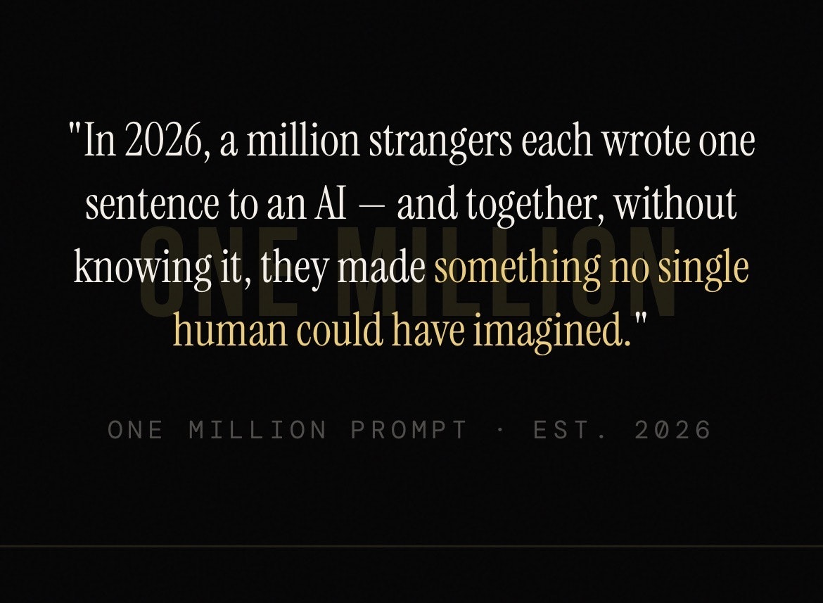 ▦ One Million Prompt gallery image