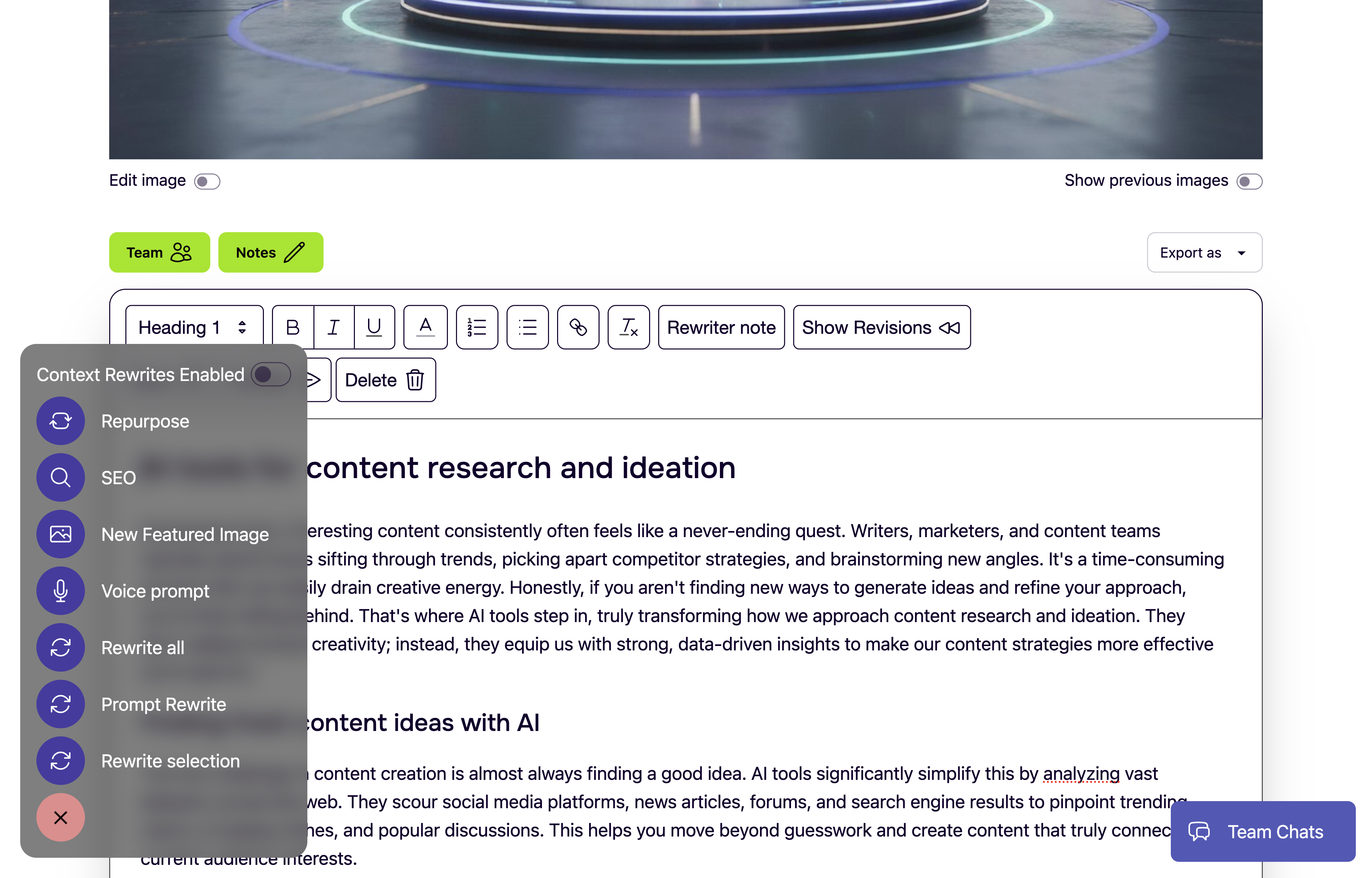 LitContent - Screenshot 3 showing product features and functionality