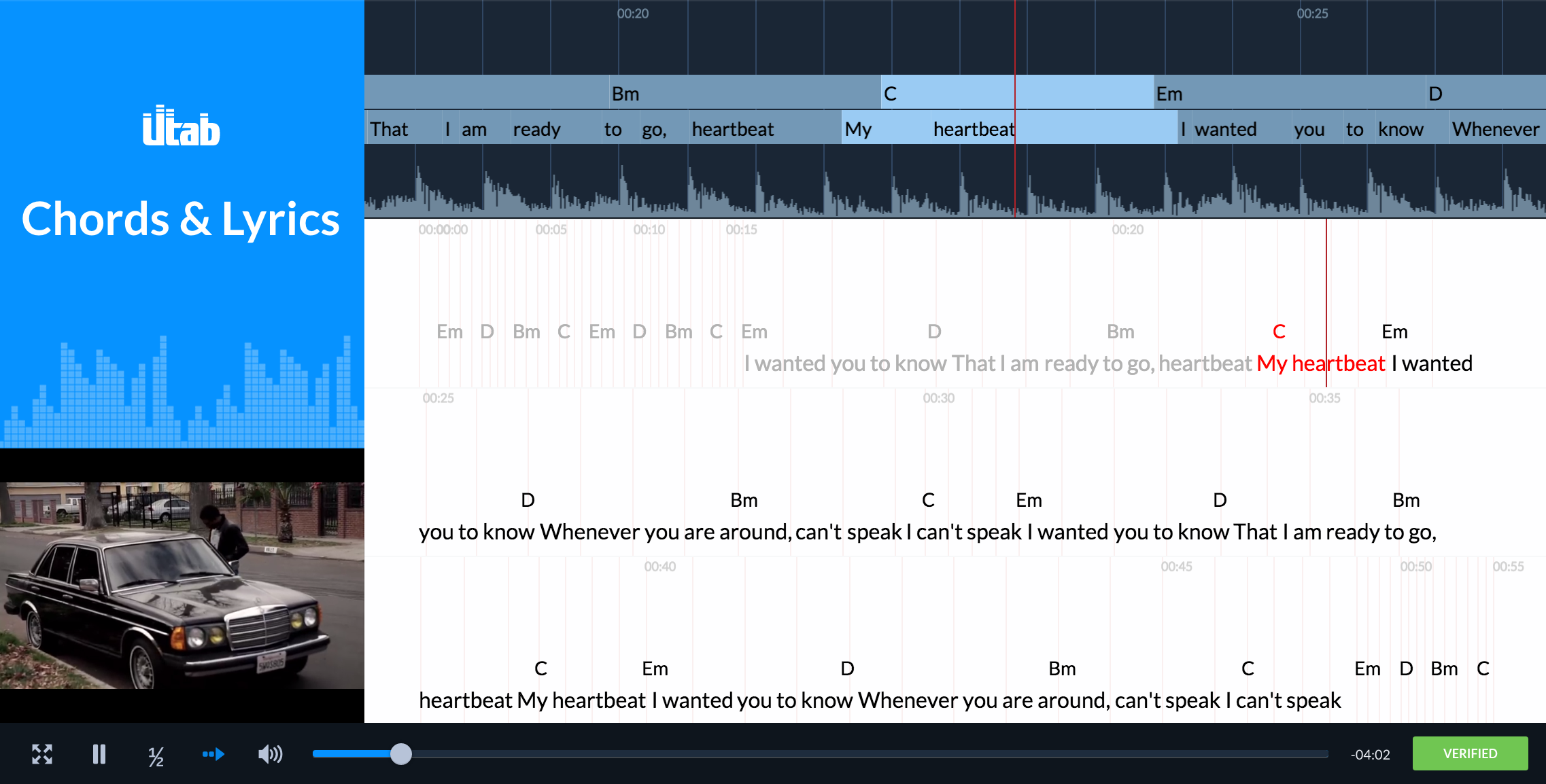 utab Chords & Lyrics gallery image