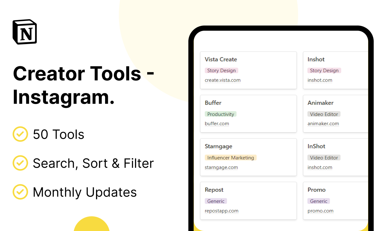 Creator Tools - Instagram gallery image
