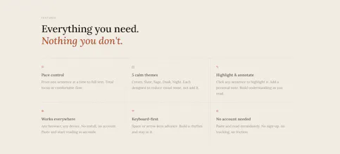 SlowRead — Read without the rush gallery image