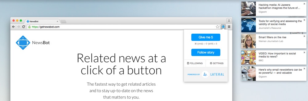 NewsBot gallery image