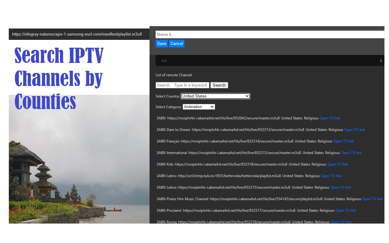 IPTV  / HLS player and 7000 TV channels gallery image