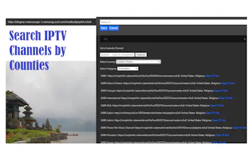 IPTV / HLS player and 7000 TV channels gallery image