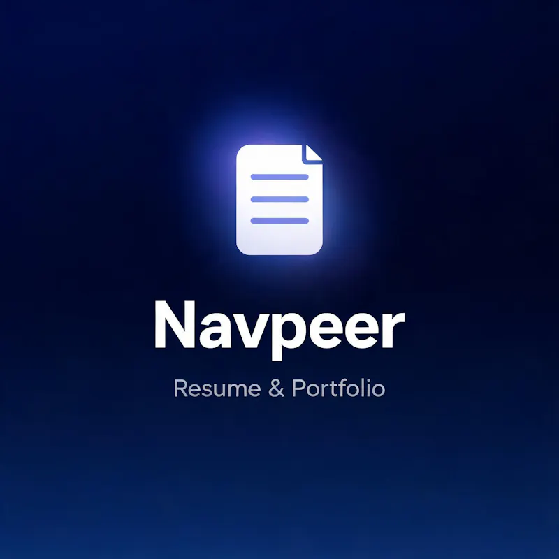 NavPeer Resume screenshot 1