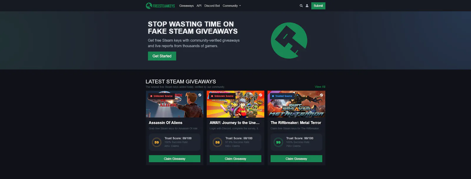 FreeSteamKeys screenshot 2