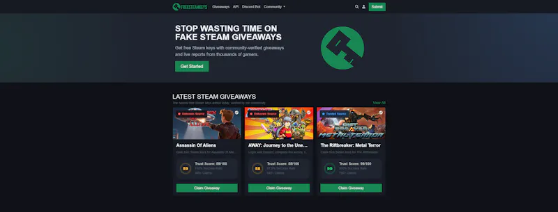 FreeSteamKeys screenshot 2