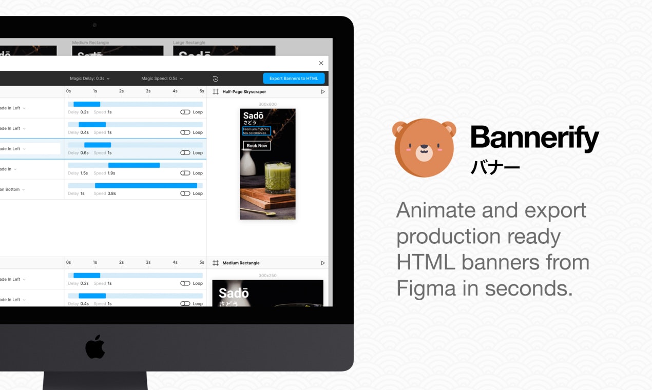 Bannerify For Figma Animate And Export Html Banners From Figma