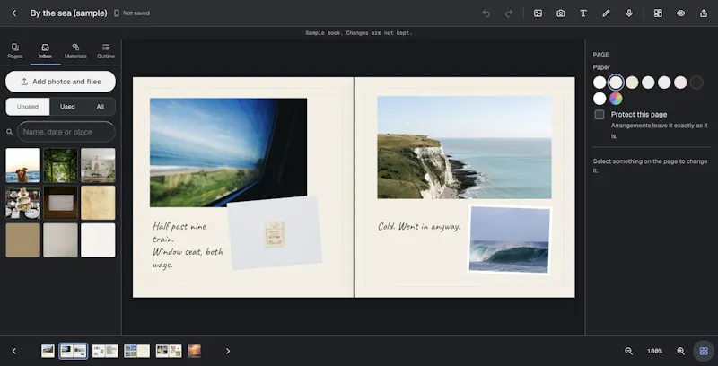 tbf scrapbook screenshot 3