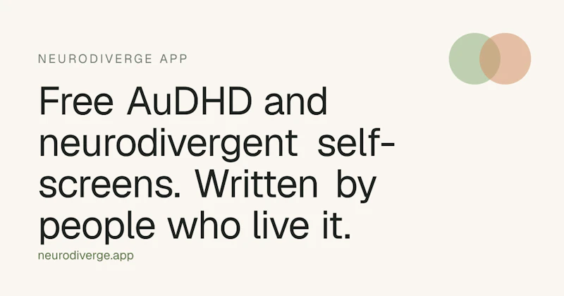 Neurodiverge App screenshot 1