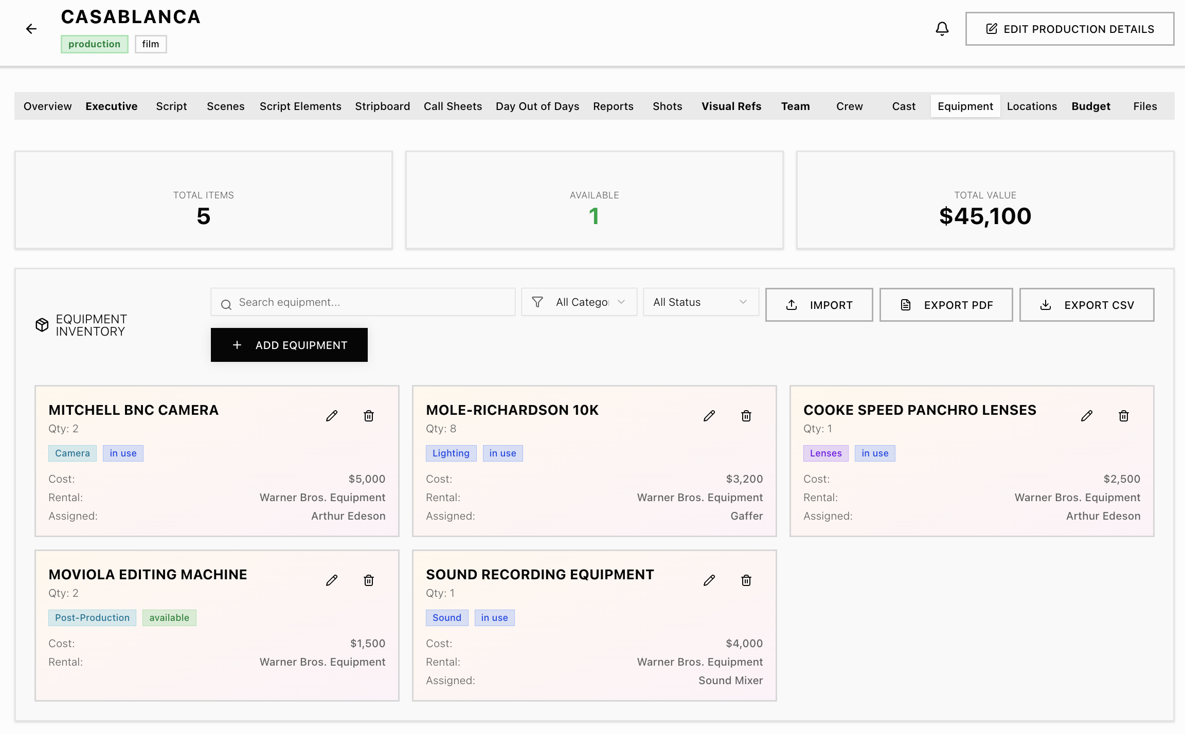 Production Standard gallery image