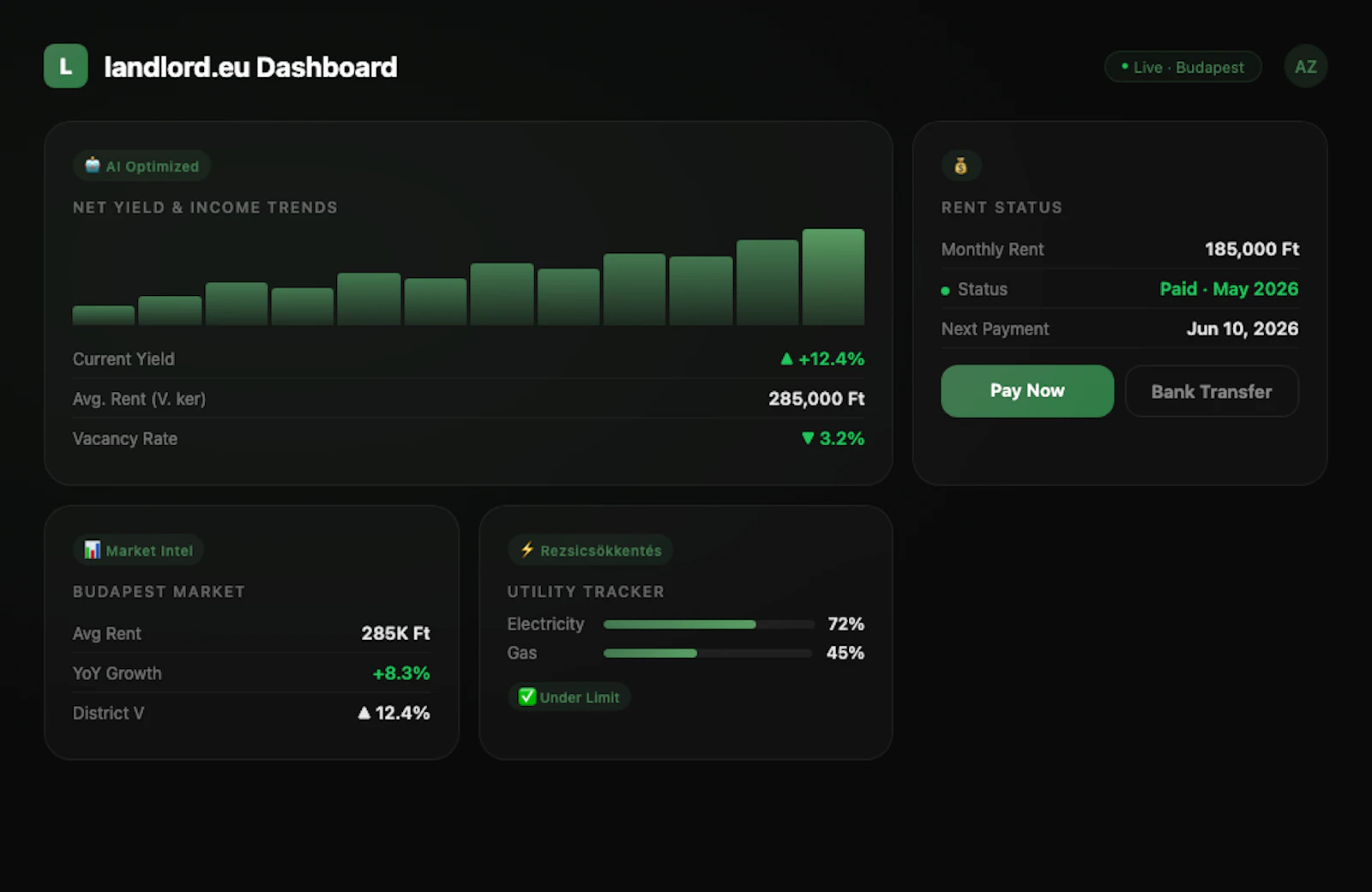 Landlord.eu screenshot 1