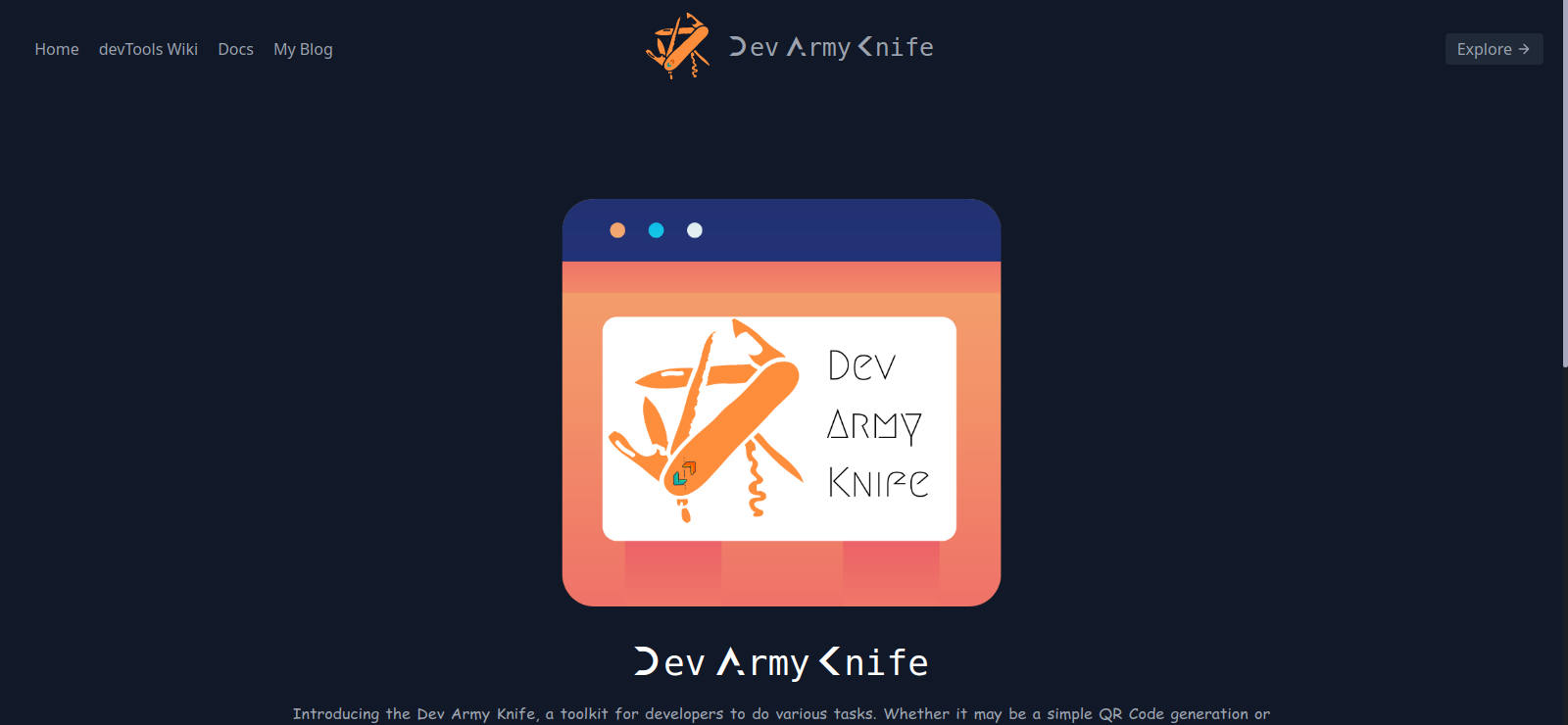 Dev Army Knife gallery image