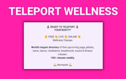 Teleport Wellness media 1