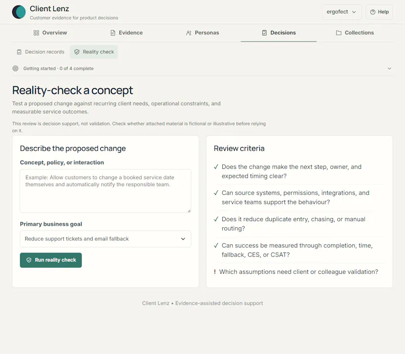 Client Lenz screenshot 9