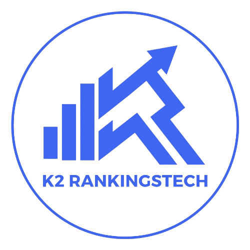 K2 Rankings Tech - Main screenshot showing features and interface