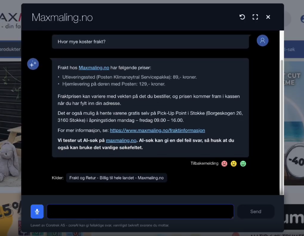 Média corvée - Assistant de chat conforme au RGPD norvégien avec des réponses plus intelligentes 1