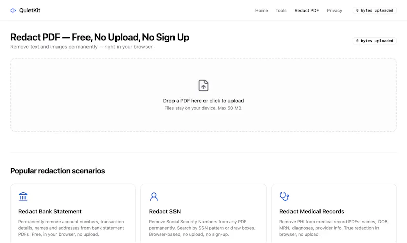 QuietKit screenshot 3