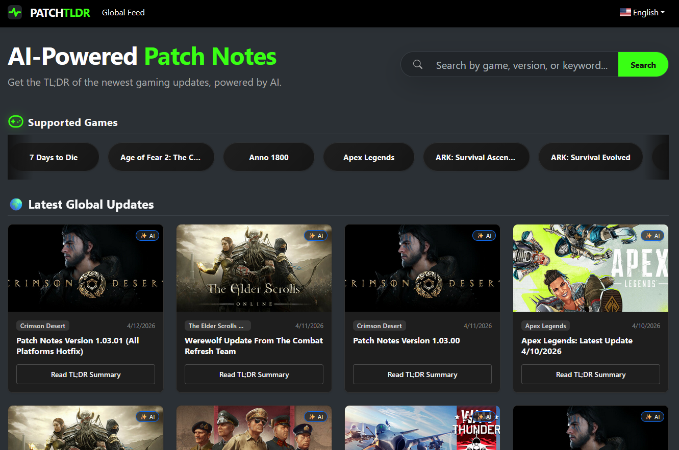 PatchTLDR gallery image
