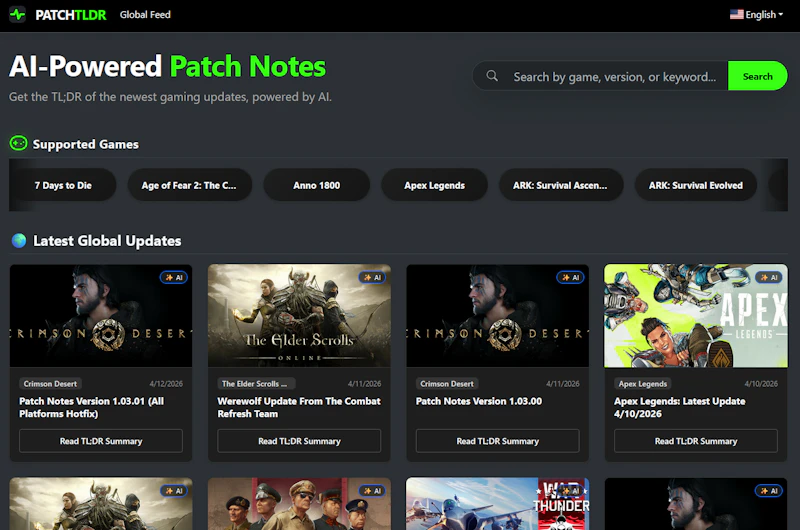 PatchTLDR screenshot 4