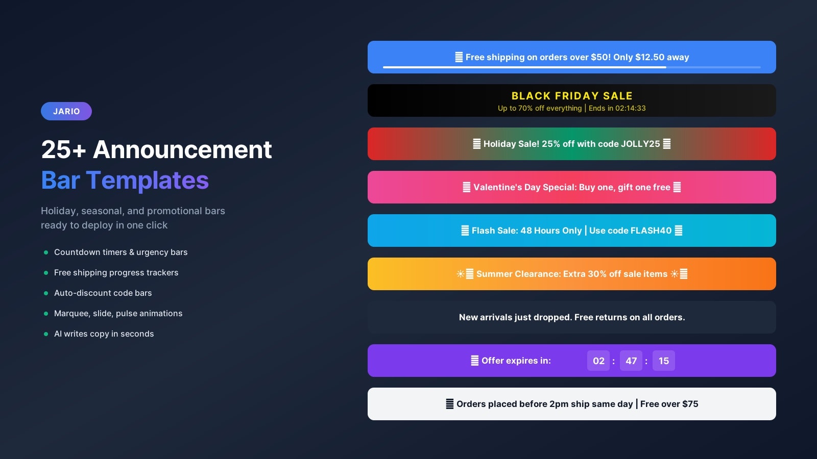 Jario: All In 1 Must Have App - Screenshot 5 showing product features and functionality