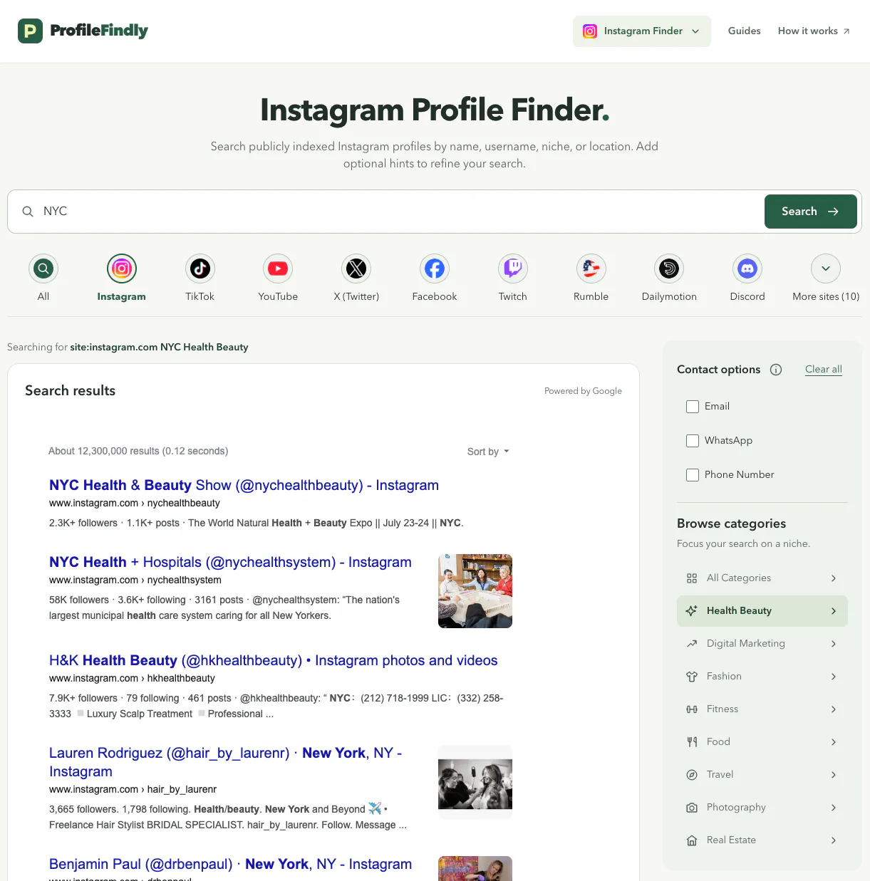 ProfileFindly