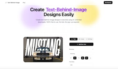 Text Behind Image gallery image