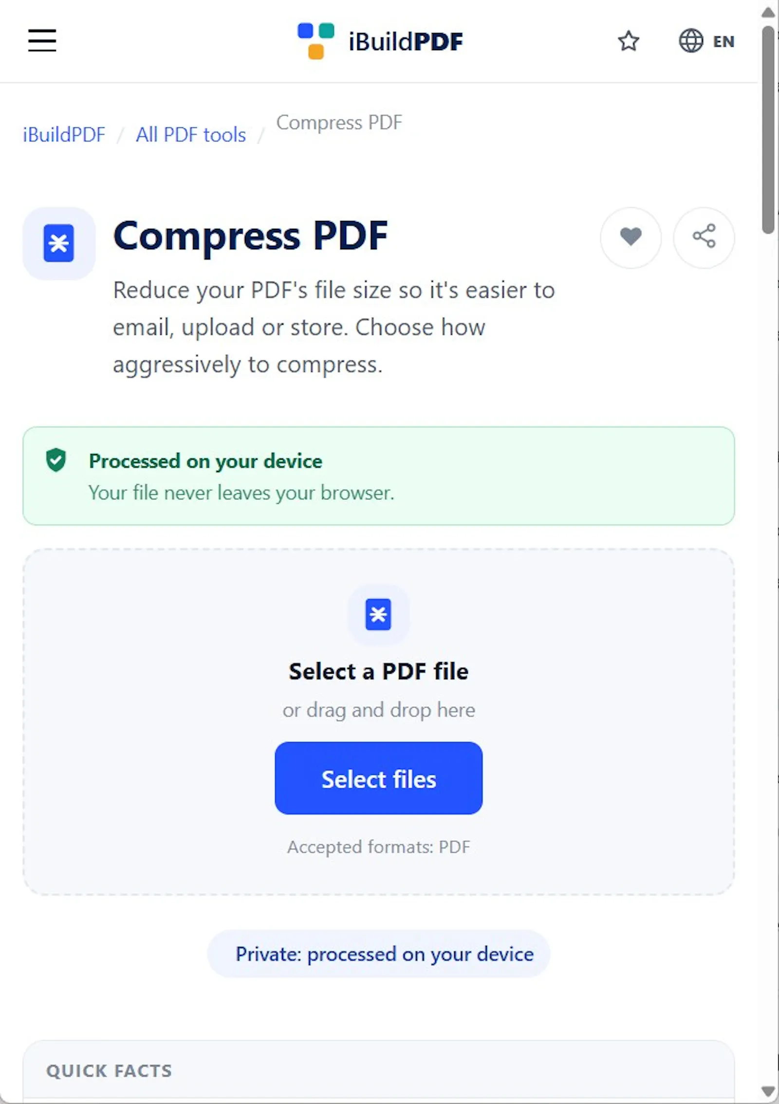 iBuildPDF screenshot 3