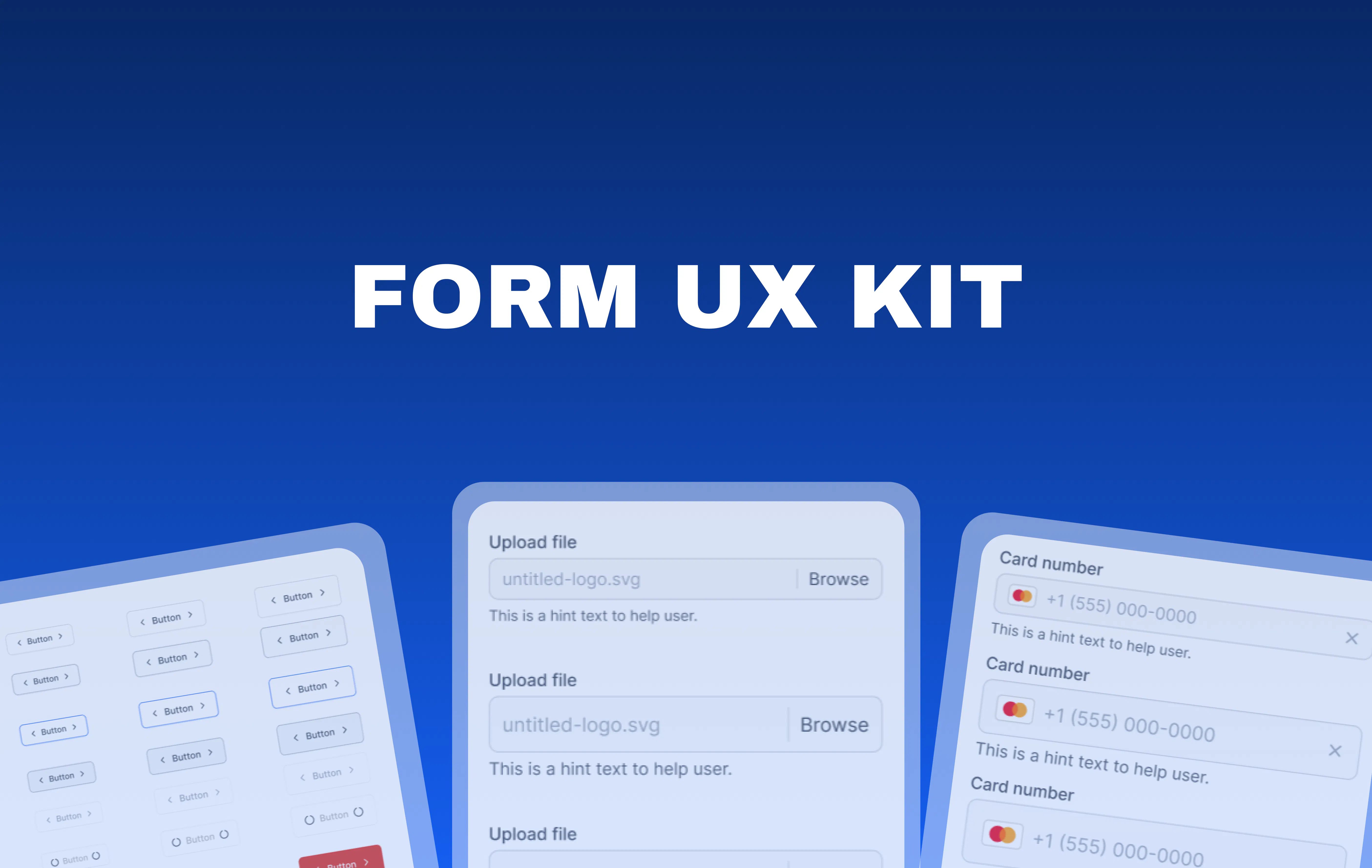 Form UX Kit product banner