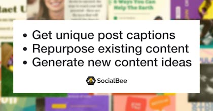 AI Social Post Generator by SocialBee gallery image