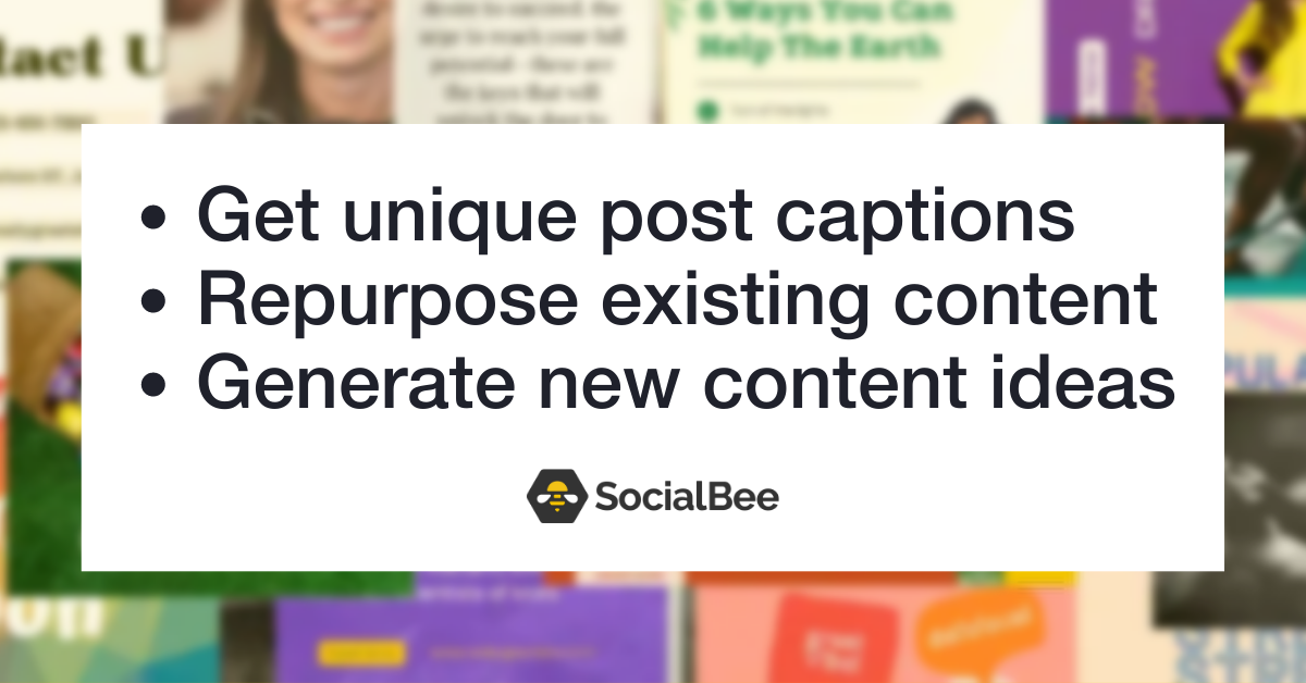 AI Social Post Generator di Socialbee media 4