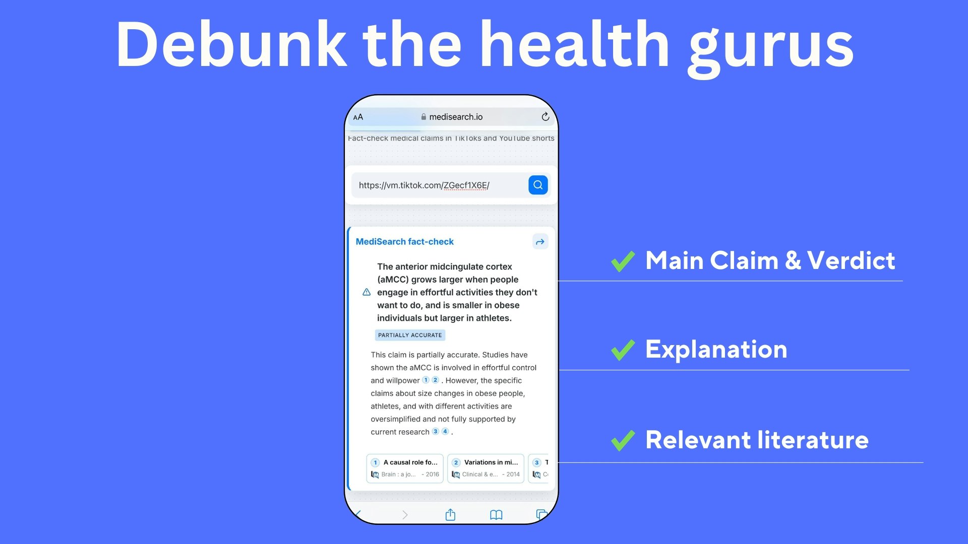 Medisearch Fact-Checker media 3