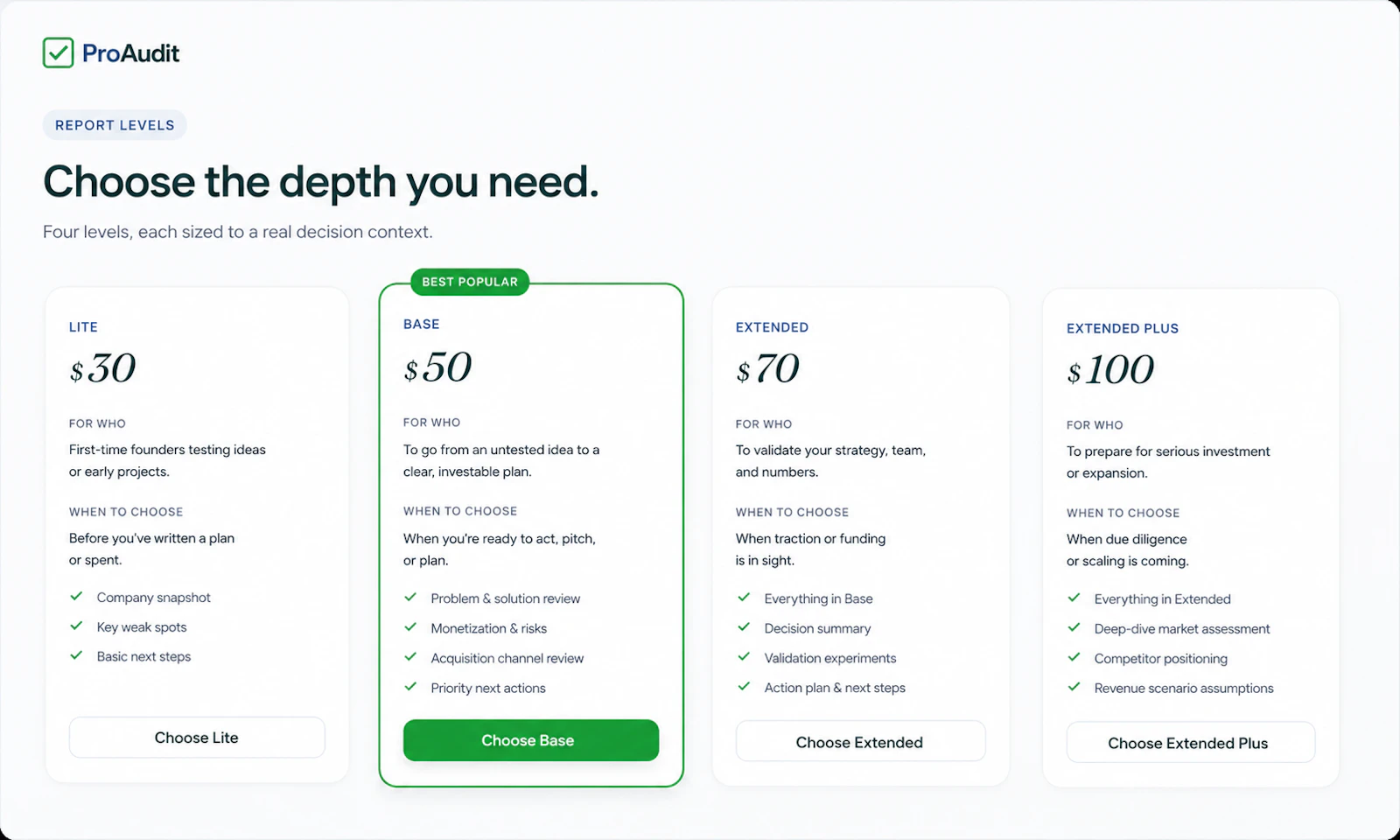 ProAudit screenshot 4