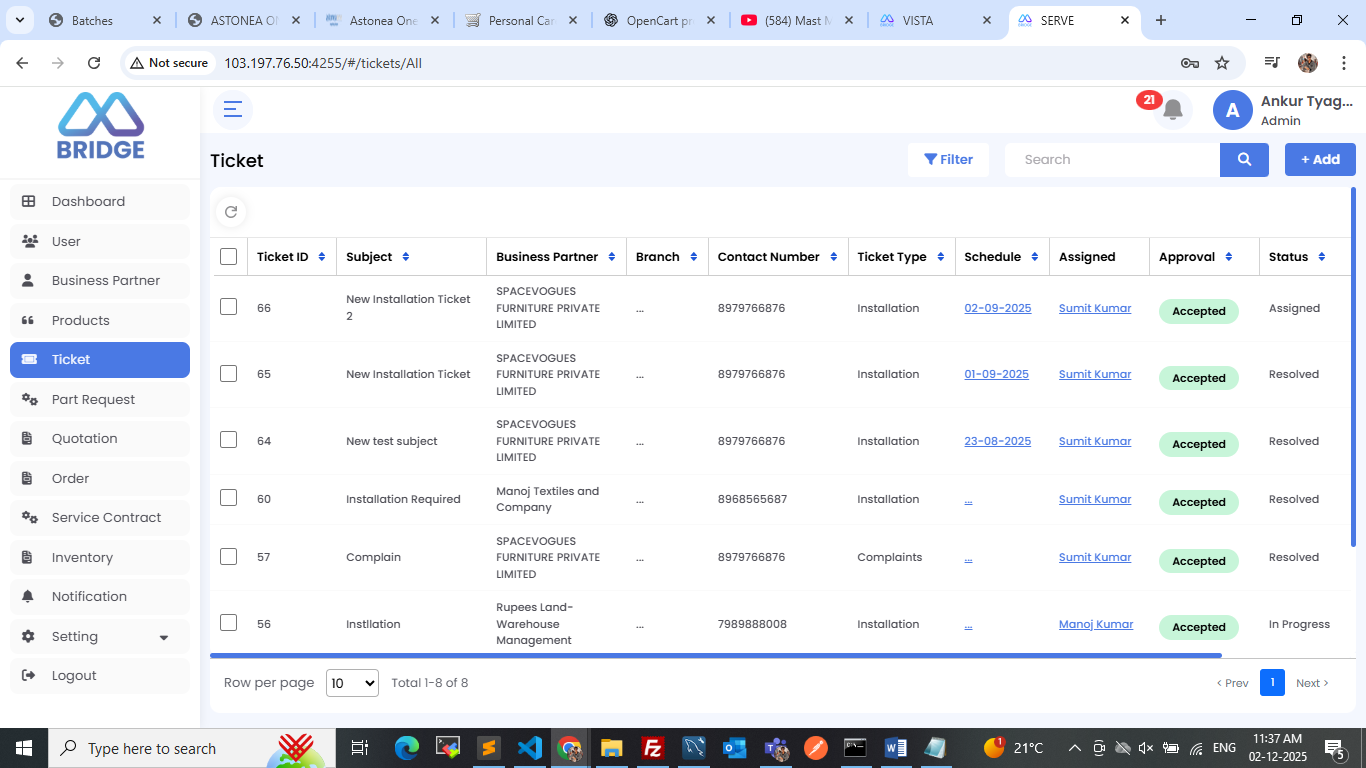Bridge CRM gallery image