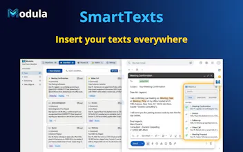 Modula — Text Expander & Mail Templates gallery image