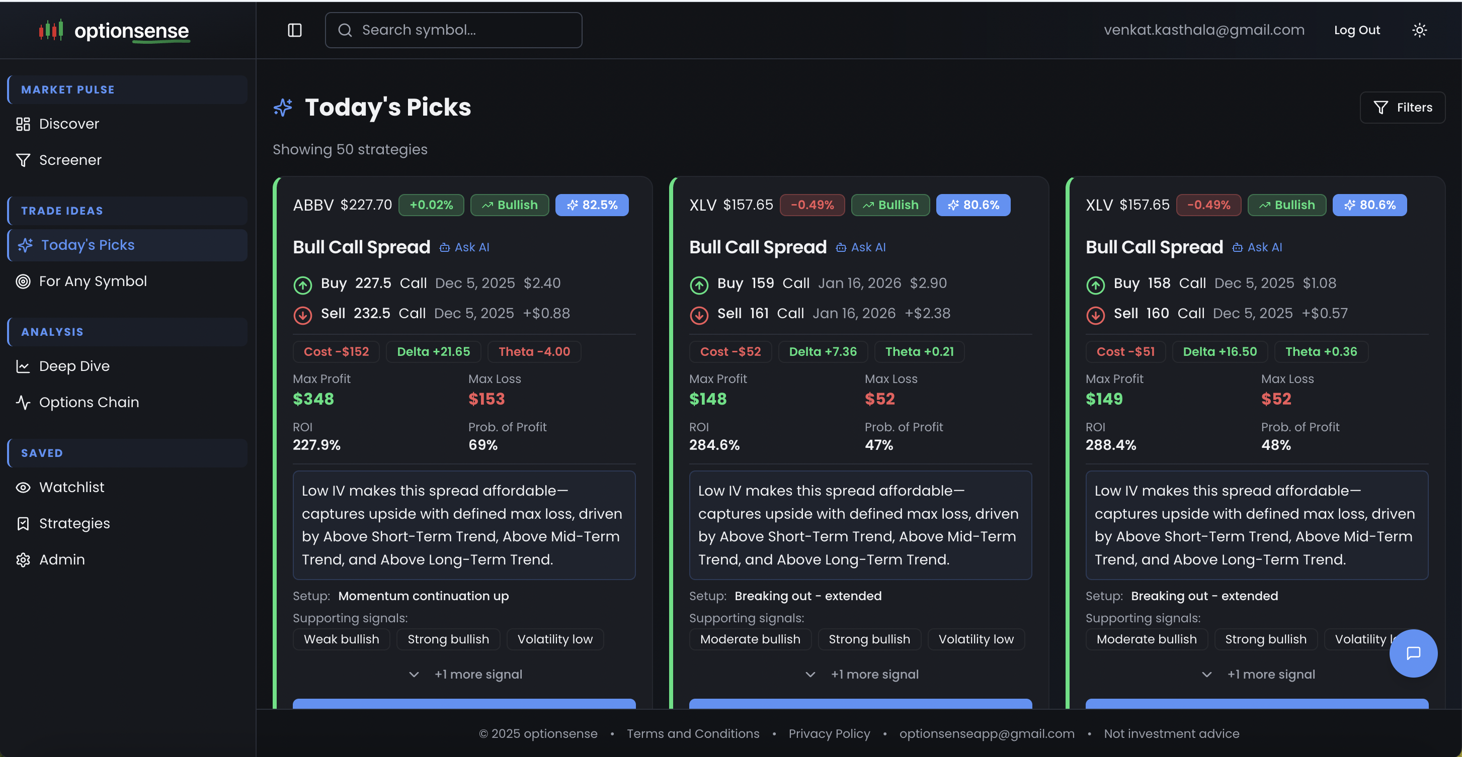 OptionSense gallery image