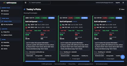 OptionSense gallery image